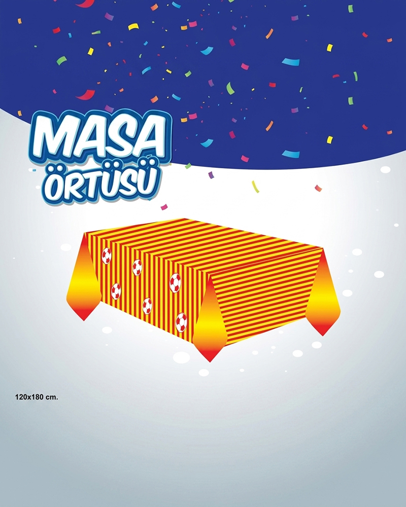 216 Baskılı Masa Örtüsü Galatasaray - Görsel 1