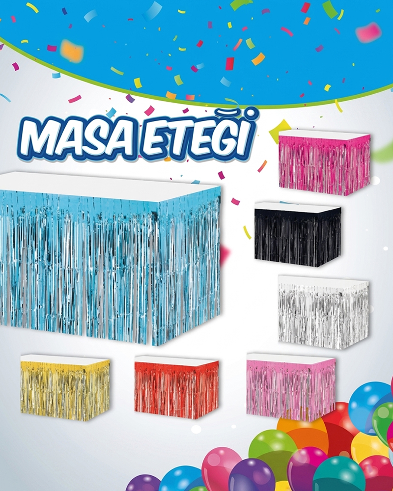 233 Masa Etek Mavi - Görsel 1
