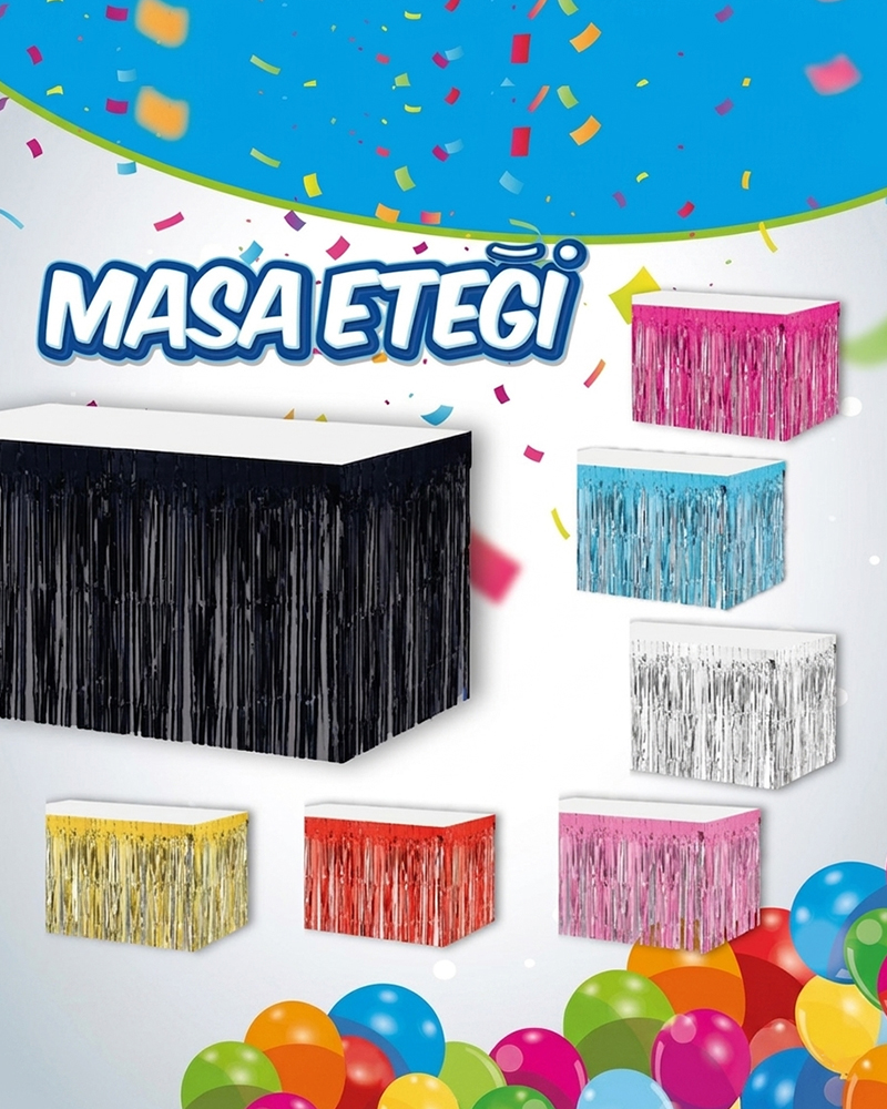 237 Masa Etek Siyah - Görsel 1