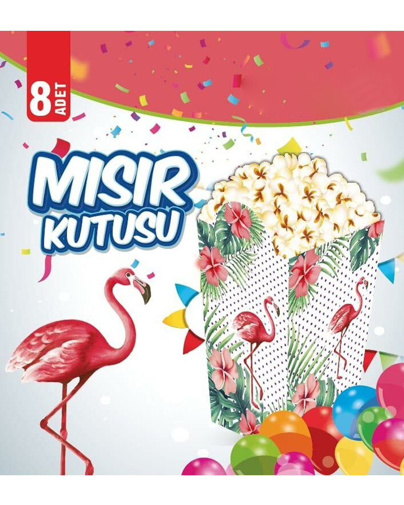 268 Mısır Kutusu Flamingo 8 Li - Görsel 1