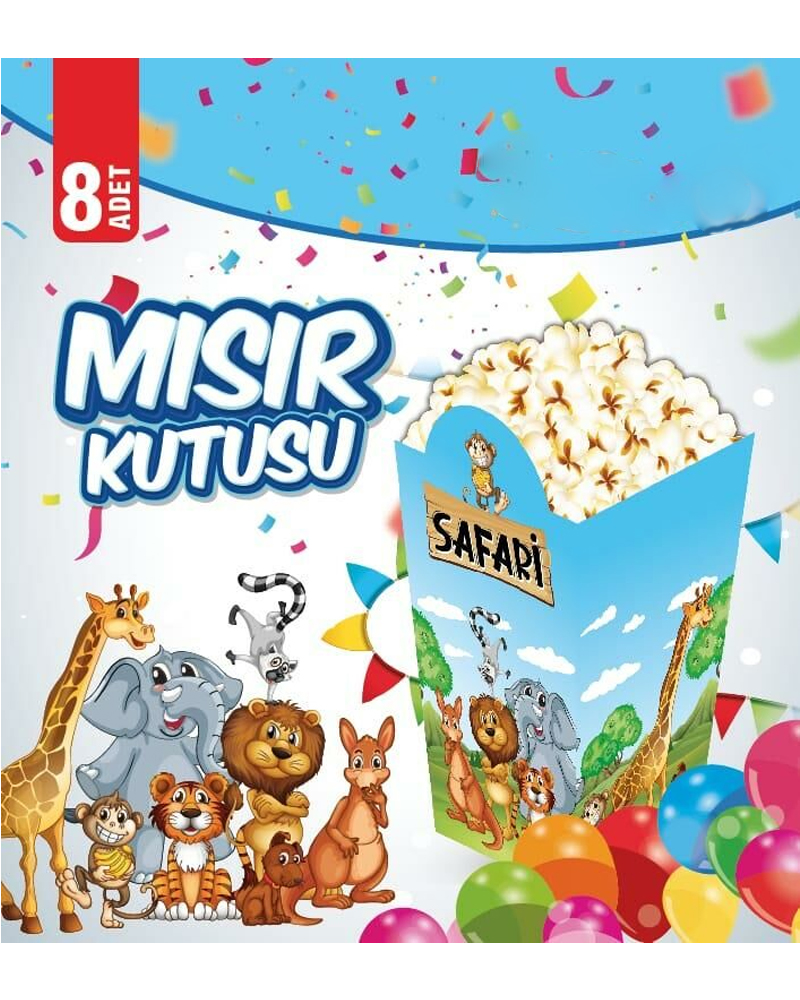 285 Mısır Kutusu Safari 8 Li - Görsel 1