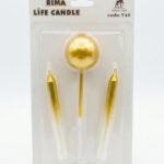 Rima Life Candle Lolipop Altın Doğum Günü Mumu 745