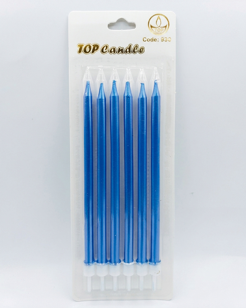 404 Top Candle Lacivert Doğum Günü Mumu 930 - Görsel 1