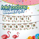 Yazı Banner Flamingo