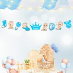 Toptan Hoş Geldin Bebeğim Mavi Dekor Banner