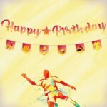 Toptan Sarı Kırmızı Kaligrafi Uzar Süs Ve Banner Set