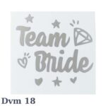 Dövme Team Bride Gümüş No:18