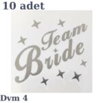 Dövme Team Bride Gümüş No:4