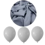 Toptan Pastel Gri Balon 12 İnc