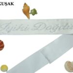 Kuşak Taşlı İyiki Doğdun Beyaz Gümüş