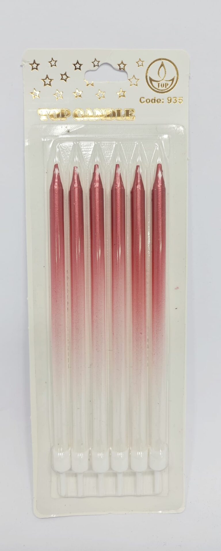 Toptan Top Candle Pembe Beyaz Doğum Günü Mumu