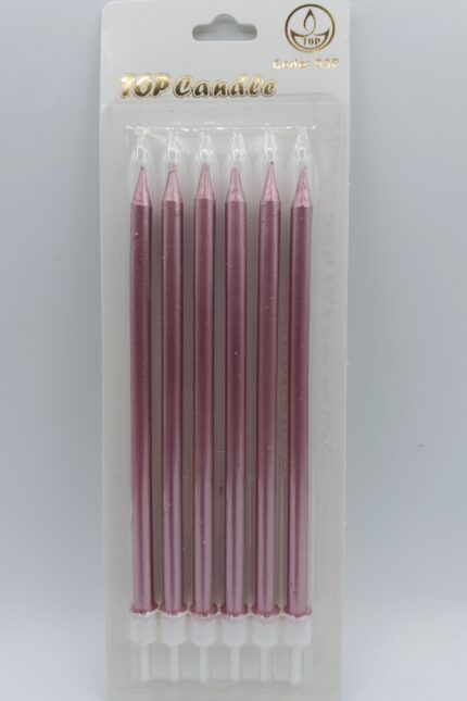 Rima Life Candle Fuşya Doğum Günü Mumu 930
