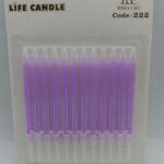 Rima Life Candle Lila Doğum Günü Mumu 222