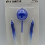 Rima Life Candle Lolipop Mavi Doğum Günü Mumu 745