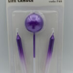 Rima Life Candle Lolipop Mor Doğum Günü Mumu 745
