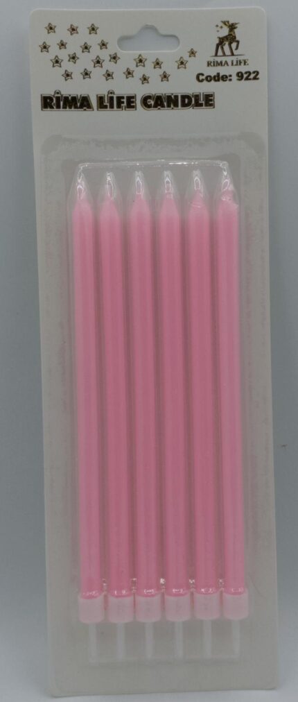 Rima Life Candle Pembe Doğum Günü Mumu 922