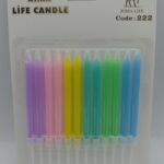 Rima Life Candle Renkli Doğum Günü Mumu 222