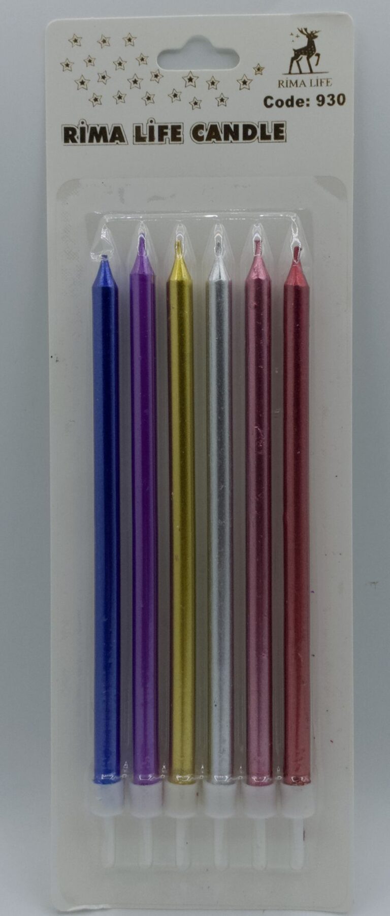 Rima Life Candle Renkli Doğum Günü Mumu 930