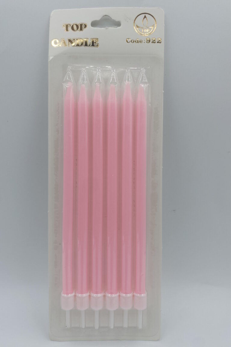 Top Candle Pembe Doğum Günü Mumu 922
