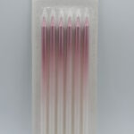 Top Candle Fuşya Beyaz Doğum Günü Mumu 935