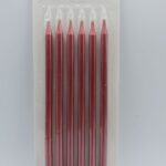 Top Candle Kırmızı Doğum Günü Mumu 930