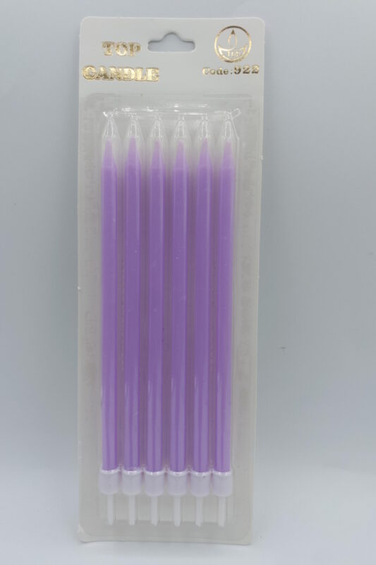 Top Candle Mor Doğum Günü Mumu 922