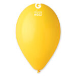 12'' Gemar Pastel Sarı/Yellow (#002) Balon 100'lü