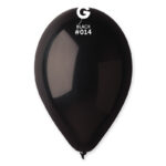 10'' Gemar Pastel Siyah/Black (#014) Balon 100'lü
