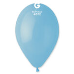 12'' Gemar Pastel Bebek Mavisi/Baby Blue (#072) Balon 100'lü