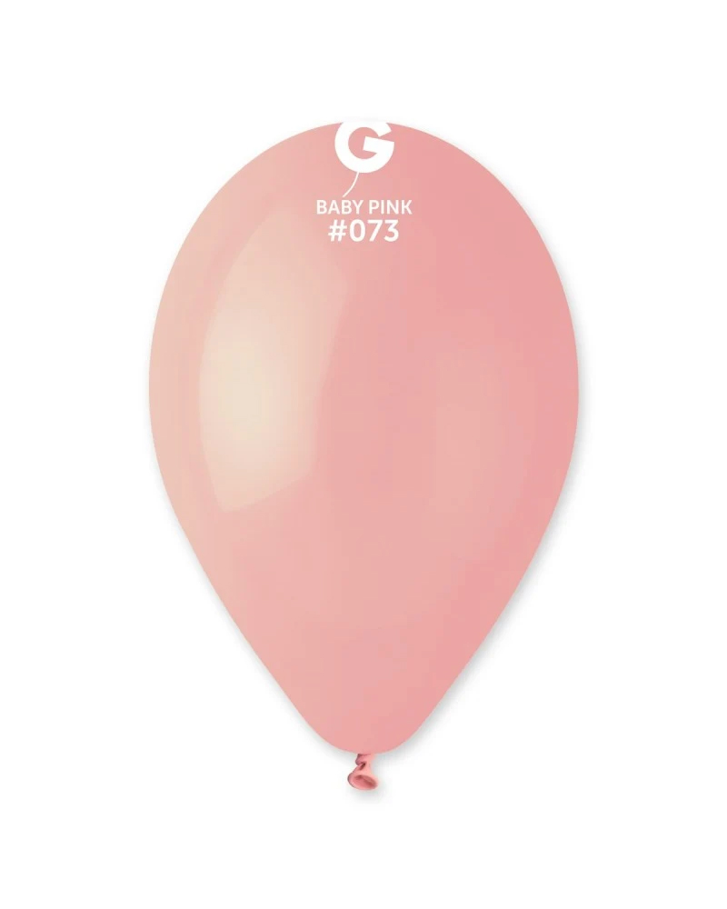 #073-Baby-Pink 12'' Gemar Pastel Bebek Pembesi/Baby Pink (#073) Balon 100'lü - Görsel 1