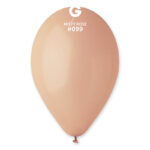 12'' Gemar Pastel Puslu Gül/Misty Rose (#099) Balon 100'lü