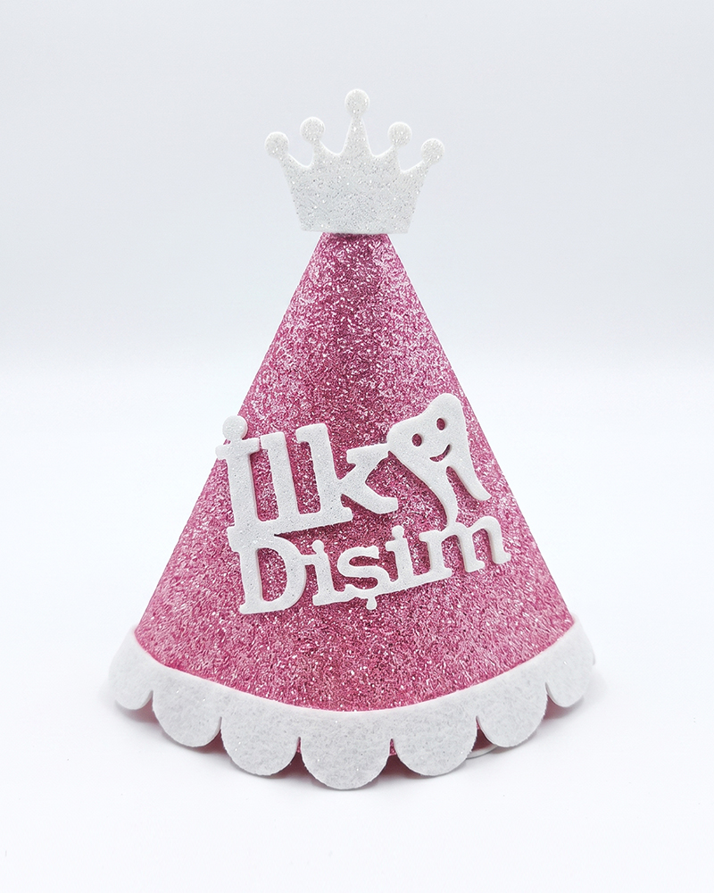 15 İlk Dişim Pembe Renk Kukuleta x10 - Görsel 1