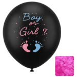 Boy or Girl Cinsiyet Belirleme Balonu Kız Bebek 24 Inc