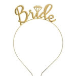 Bride Gold Metal Taç